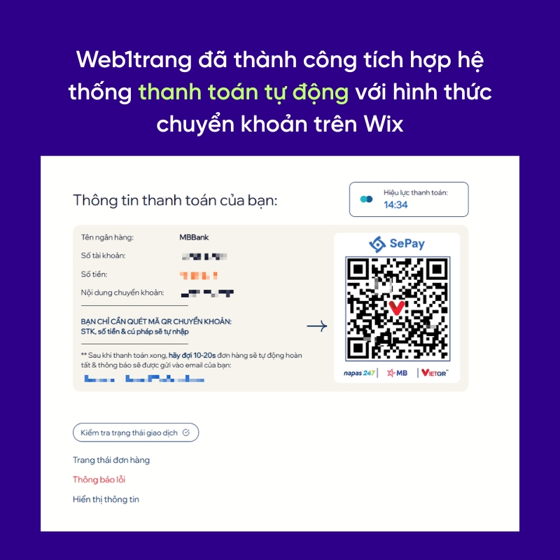 Thanh toán tự động